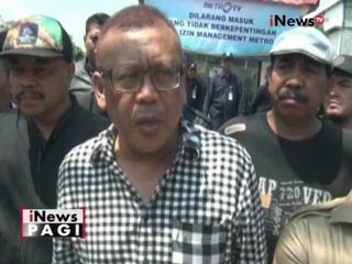 Penyerobotan lahan, warga datangi kantor Metro tv Jakarta - iNews Pagi 04/08