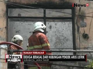 Sebuah rumah di Surabaya ludes terbakar - iNews Malam 08/08