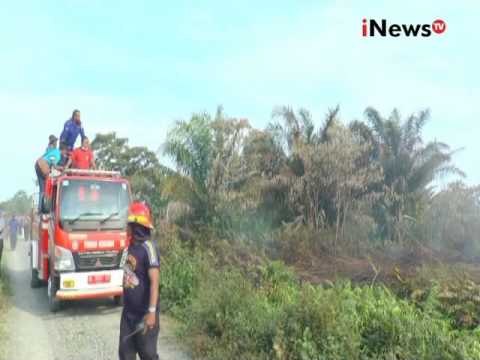 Akibat lahan gambut dibakar, asap tebal selimuti kota Meulaboh, Aceh - iNews Siang 05/08