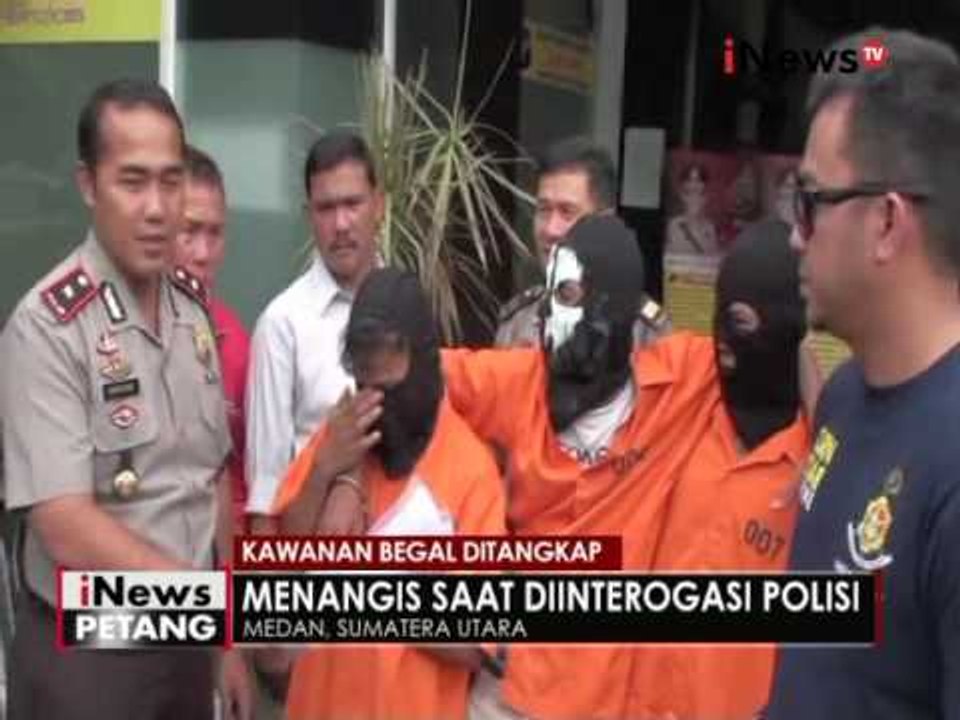 4 orang kawanan begal sadis si Medan, ditangkap Polsek Medan - iNews Petang 09/08
