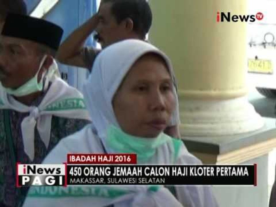 Cahaya Baitullah, jamaah haji kloter pertama asal Makassar batal diberangkatkan - iNews Pagi 10/08