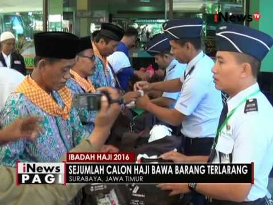Cahaya Baitullah, jamaah haji asal Sumenep kedapatan membawa barang terlarang - iNews Pagi 10/08