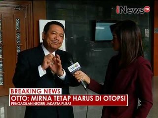 Sidang lanjutan Jessica, menghadirkan saksi ahli digital forensik 01 - iNews Breaking News 10/08