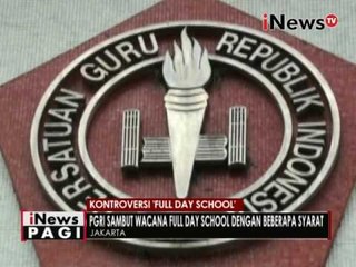 Kontroversi Full Day School - iNews Pagi 10/08