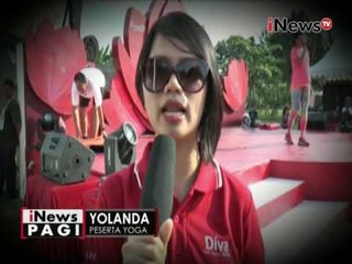 Ratusana orang antusias yoga bersama Ajasmara - iNews Pagi 11/08
