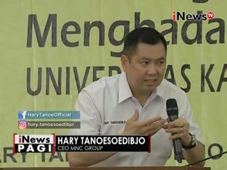 Kuliah umum bersama HT - iNews Pagi 11/08