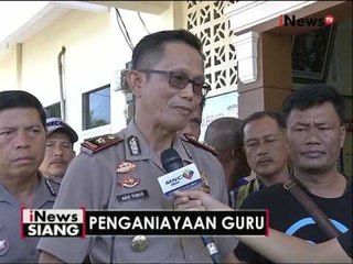 Live report : perkembangan terkini terkait kasus penganiayaan guru di Makassar - iNews Siang 11/08