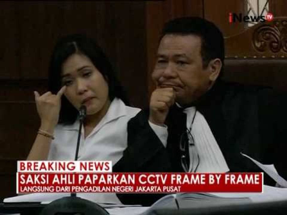 Sidang lanjutan Jessica, menghadirkan saksi ahli digital forensik 21 - iNews Breaking News 10/08