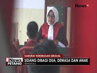 Sidang lanjutan pembunuhan dan pemerkosaan Yuyun, orang tua korban histeris - iNews Petang 12/08