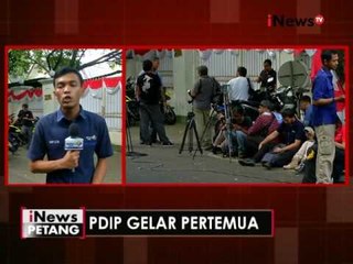 Live Report : Terkait pertemuan elit PDI P dikediaman Megawati - iNews Petang 12/08