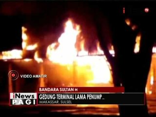 Terminal lama Sultan Hasanuddin Makassar ludes terbakar - iNews Pagi 15/08
