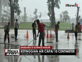 Teminal 3 Ultimate digenangi air setelah hujan deras - iNews Malam 14/08