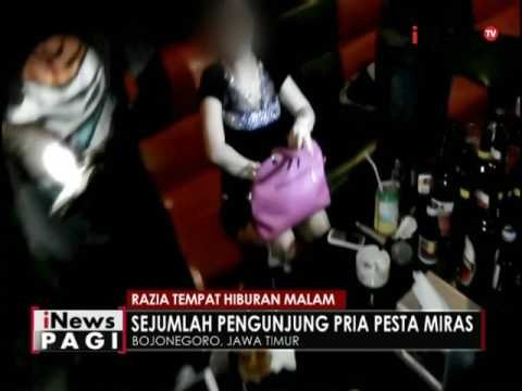 Petugas gabungan di Bojonegoro, Jatim gelar razia tempat hiburan malam - iNews Pagi 15/08