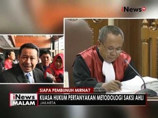 Kuasa hukum Jessica meragukan keterangan saksi ahli psikologi - iNews Malam 15/08