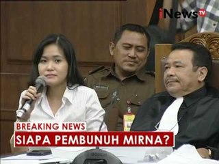 Sidang lanjutan Jessica ke 12, Menghadirkan saksi Psikolog 34 - iNews Breaking News 15/08