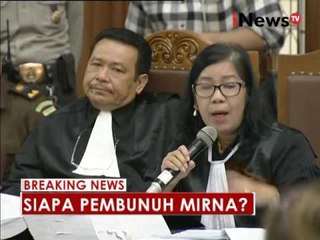 Sidang lanjutan Jessica ke 12, Menghadirkan saksi Psikolog 20 - iNews Breaking News 15/08