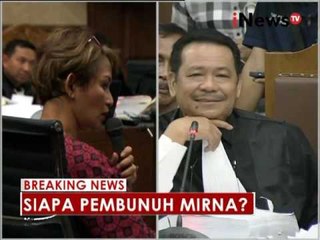 Sidang lanjutan Jessica ke 12, Menghadirkan saksi Psikolog 32 - iNews Breaking News 15/08