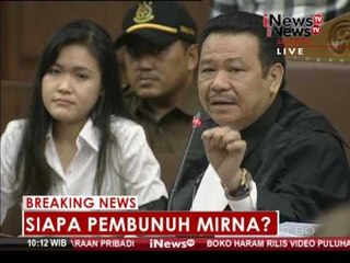 Sidang lanjutan Jessica ke 12, Menghadirkan saksi Psikolog 01 - iNews Breaking News 15/08