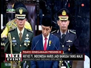 Pidato kenegaraan Presiden dalam sidang tahunan DPR, DPD 09 - Live Event 16/08