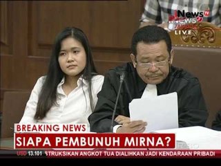 Sidang lanjutan Jessica ke 12, Menghadirkan saksi Psikolog 09 - iNews Breaking News 15/08