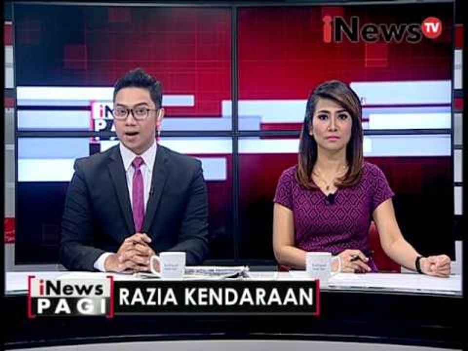 Kejar kejaran petugas saat menggelar razia - iNews Pagi 18/10