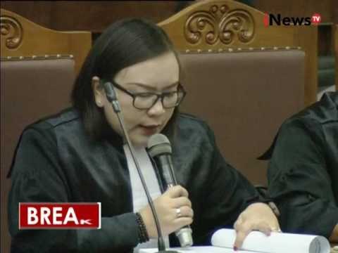 Sidang ke 30 Jessica, pembacaan replik JPU atas pledoi kuasa hukum - iNews Breaking News 17/10