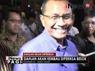 Dahlan Iskan diperiksa - iNews Pagi 18/10