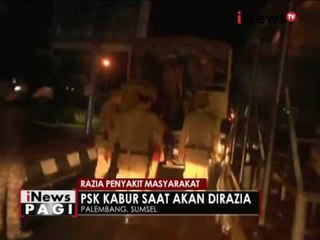 Antisipasi penyakit masyarakat, Satpol PP Palembang lakukan razia hotel - iNews Pagi 22/08