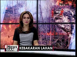 Petugas padamkan api kebakaran hutan dengan water bombing - iNews Siang 22/08