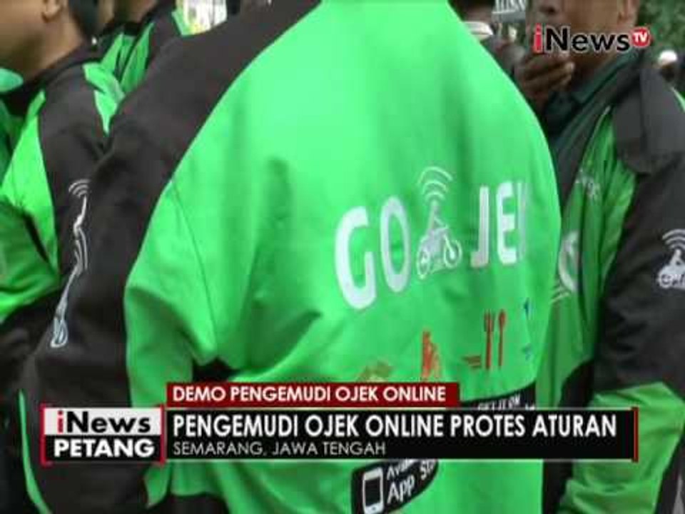 Pengemudi ojek online protes aturan - iNews Malam 22/08