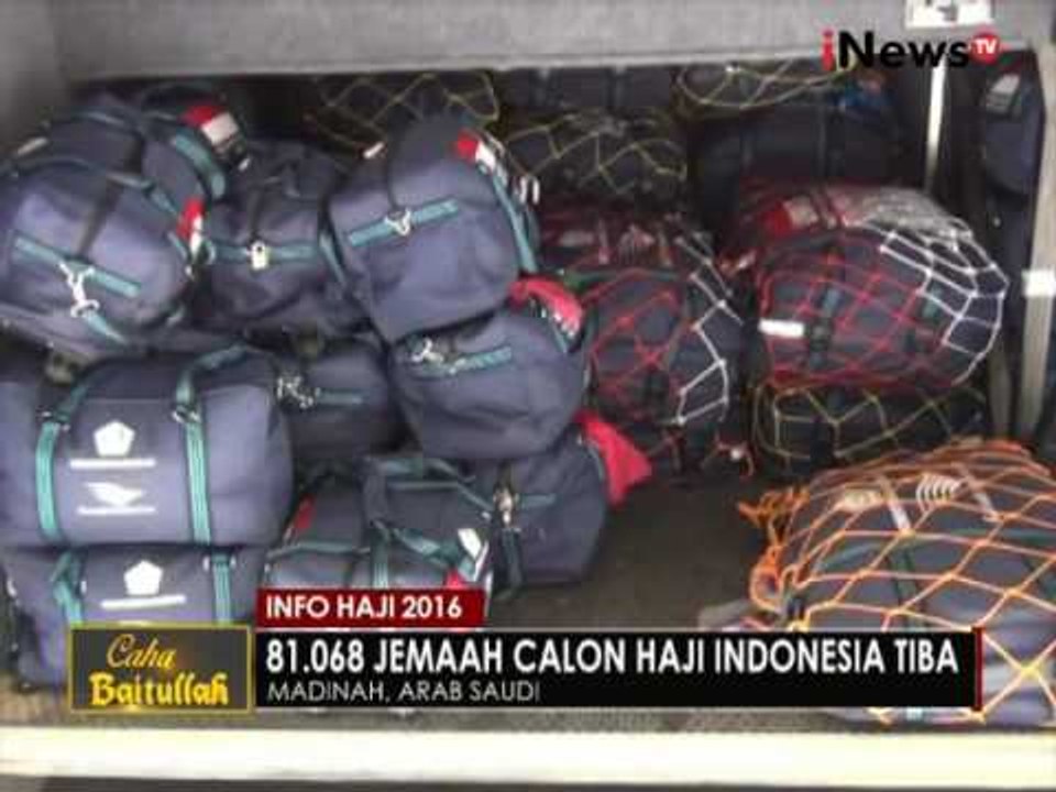 Cahaya Baitullah, ribuan jemaah haji asal Indonesia tiba di Madinah - iNews Petang 22/08