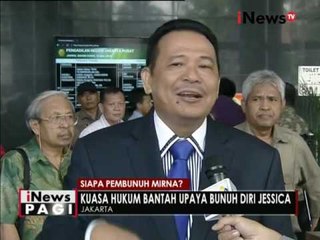 Kuasa hukum Jessica berniat akan menuntut saksi ahli Dokter Natalia iNews Pagi 22/08