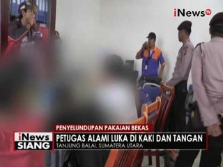 Download Video: Petugas bakar kapal penyelundupan barang bekas - iNews Siang 23/08