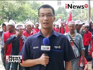 Demo angkutan Online, Ribuan personel siaga amankan unjuk rasa - iNews Siang 22/08