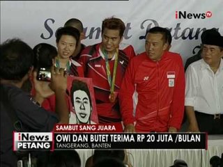 Live : kondisi terkini penyambutan Tantowi - Liliana oleh Kemenpora 02 - iNews Petang 23/08