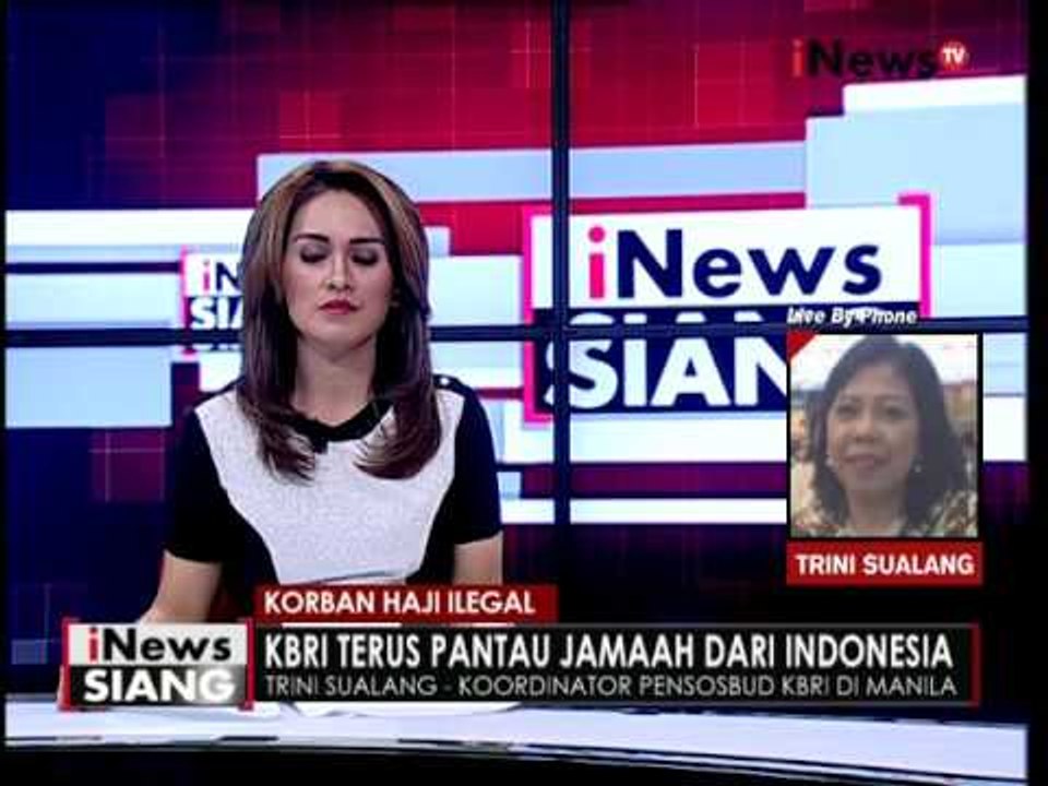 Live by phone : Trini Sualang, kondisi jamaah haji yang ditahan di Filipina - iNews Siang 24/08