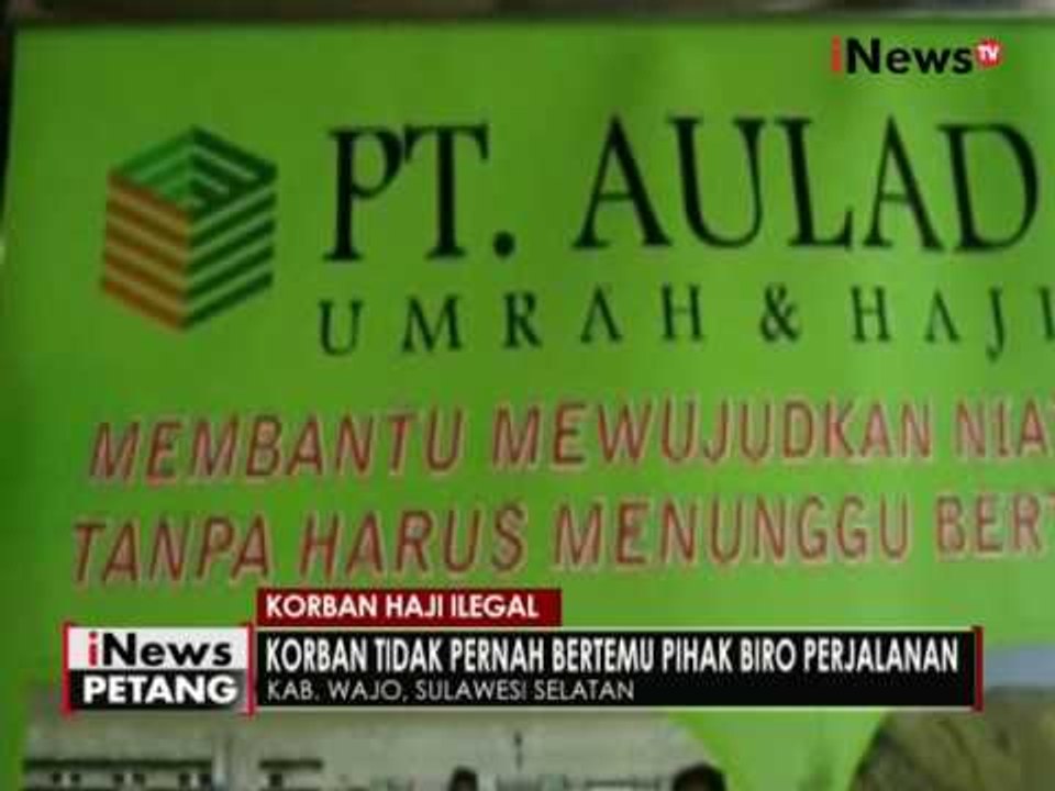 Inilah video amatir detik-detik jemaah haji ilegal akan diberangkatkan - iNews Petang 24/08