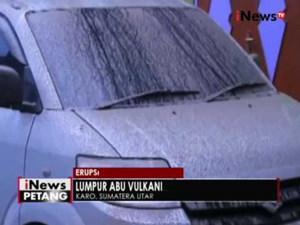 Kota Brastagi dikepung lumpur tebal akibat erupsi gunung Sinabung - iNews Petang 24/08