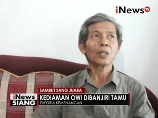 Sambut sang juara, kediaman Owi dibanjiri tamu - iNews Siang 24/08