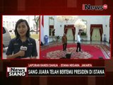 Live Report : Randu Dahlia, Sang juara telah bertemu Presiden di Istana - iNews Siang 24/08