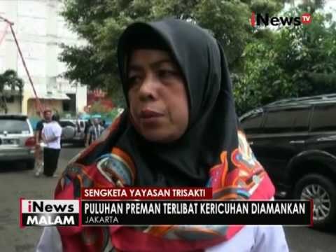 Menyekap pihak keamanan kampus Trisakti, beberapa preman ditangkap Polisi - iNews Malam 24/08