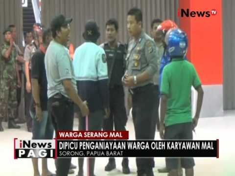 Penganiayaan warga oleh karyawan mal, warga tak terima dan menyerang - iNews Pagi 24/08