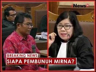 Sidang Jessica, menghadirkan Toksikologi Forensik I Made Agus Gel Gel 15 - iNews Breaking News 25/08