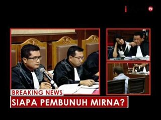 Sidang Jessica, menghadirkan Toksikologi Forensik & ahli hukum pidana 34 - iNews Breaking News 25/08