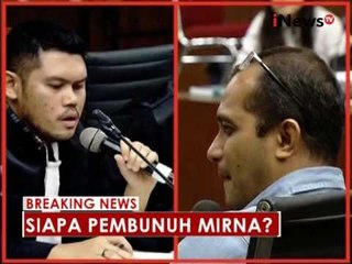 Sidang Jessica, menghadirkan Toksikologi Forensik & ahli hukum pidana 32 - iNews Breaking News 25/08