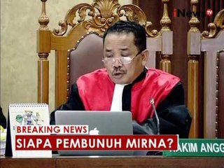 Sidang Jessica, menghadirkan Toksikologi Forensik I Made Agus Gel Gel 24 - iNews Breaking News 25/08