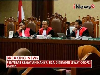 Otopsi hanya salah satu bagian dari pembuktian - Breaking News 29/08
