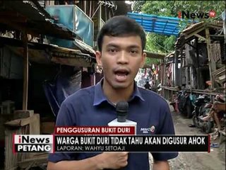 Live report : kondisi terkini sebelum penggusuran di Bukit Duri - iNews Petang 26/08