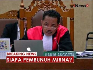 Sidang Jessica ke 15, menghadirkan saksi ahli dokter RS Abdi Waluyo 04 - iNews Breaking News 29/08