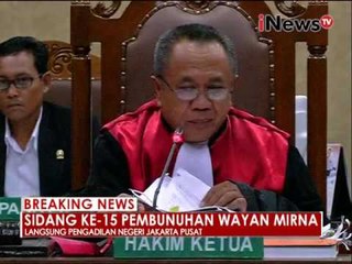 JPU menghadirkan saksi ahli dari RS Abdi Waluyo - Breaking News 29/08